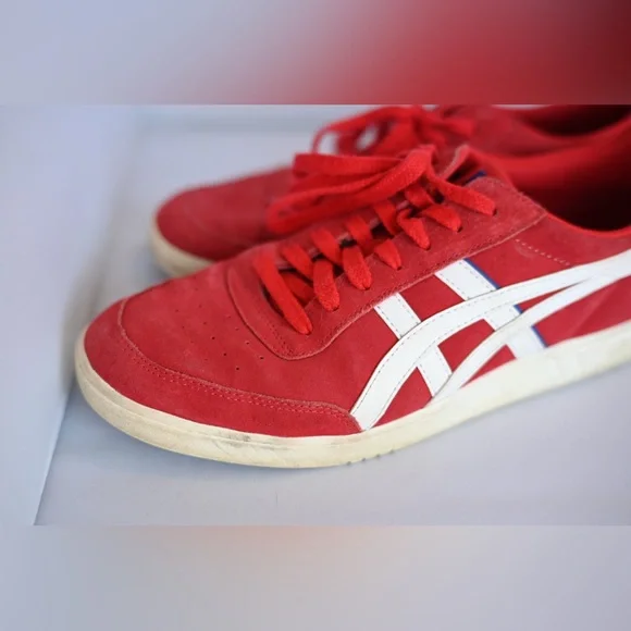 Mens Size 10 Ascis Gel- Vickka TRS Men's Shoes Classic Red H847l-601 Sneakers - Picture 4 of 10